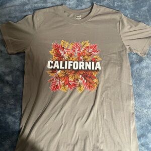 California Graphic Men's T-Shirt - Gray